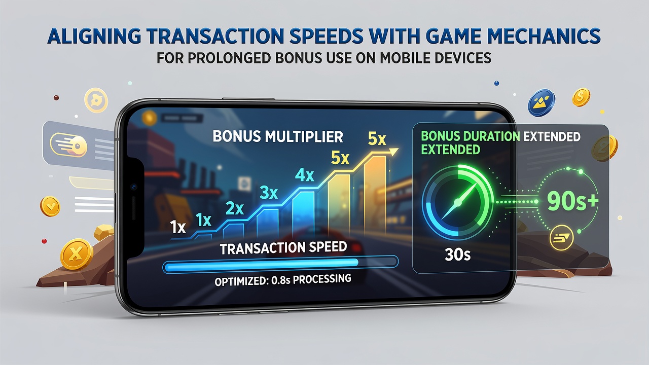 Transaktionsfluss und Bonusverlängerung auf mobilen Geräten