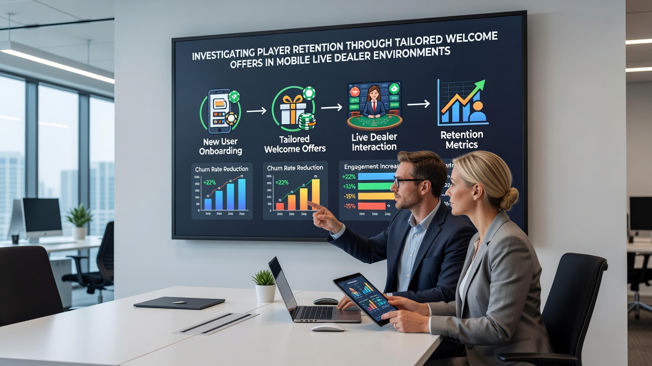 Datenvisualisierung zu Retentionsraten durch angepasste Boni in mobilen Live-Casino-Apps